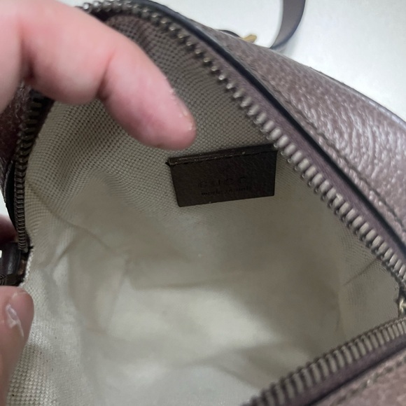 Gucci Ophidia Mini Messenger Bag supreme GG canvas set with sunglasses - Picture 13 of 16